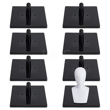 8 Bags PP Plastic Holder for Foam Mannequin Head ODIS-GO0001-24-1