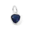 Brass Micro Pave Cubic Zirconia Pendants KK-H204-01S-01-1