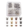 Brass Micro Pave Cubic Zirconia Beads ZIRC-TA0001-07-1