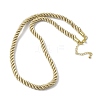 5MM Nylon Twisted Cord Necklace Making FIND-G096-01G-2