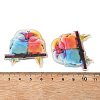 Printed Transparent Acrylic Pendants TACR-P015-02A-3