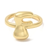 Brass Open Cuff Rings RJEW-U008-06F-G-2