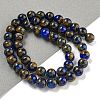 Synthetic Gold Clinquant Stone Beads Strands G-P549-A01-01A-3