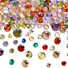 370Pcs 4 Styles Cubic Zirconia Cabochons ZIRC-SP0001-14-1