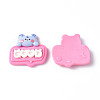 Opaque Resin Cabochons CRES-P023-01E-2