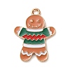 Alloy Enamel Pendants ENAM-B030-02G-14-1