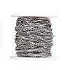 304 Stainless Steel Twisted Chain Curb Chains CHS-H007-51P-2
