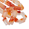 2 Strands Natural Orange Botswana Agate Beads Strands G-FH0002-39-6