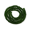 Transparent Glass Beads Strands EGLA-A044-T3mm-MD24-3