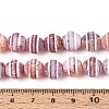 Dyed Natural Agate Beads Strands G-T144-27E-5