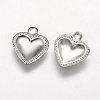 Tarnish Resistant 304 Stainless Steel Charms STAS-P153-01P-2