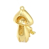 Halloween Brass Enamel Pendants KK-F915-01G-G-2