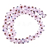Handmade Bumpy Lampwork Beads Strands LA-CBA05D6-01-01M-5