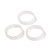 Natural Quartz Crystal Stretch Bracelets BJEW-F406-B23-1