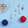 Sets of Musical Instruments Tibetan Style Alloy Pendants TIBEP-PH0004-17AS-5