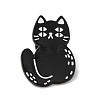 Sitting Cat Enamel Pins JEWB-H017-04EB-02-1