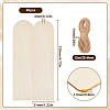 DIY Wood Bookmarks Making Kits WOOD-SP0001-21A-2
