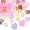 50Pcs 5 Styles Transparent Acrylic Beads TACR-YW0003-40-1