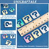 Unicraftale 12Pcs 3 Colors 304 Stainless Steel Chandelier Component Links STAS-UN0038-91-4