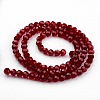 Transparent Glass Bead Strands X-GLAA-G013-6mm-97-2