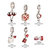 7 Style Alloy European Dangle Charms MPDL-LS0001-01-3