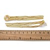 Brass Stud Earrings for Women EJEW-U050-01G-5