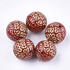 Plating Acrylic Beads PACR-S219-21A-2