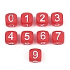 Food Grade Eco-Friendly Silicone Beads SIL-B079-10B-1