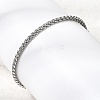 Tarnish Resistant 304 Stainless Steel Wheat Chain Bracelets LS-BJEW-M187-12-G-1