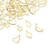 60Pcs 5 Styles 304 Stainless Steel Charms STAS-FS0001-87-3