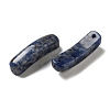 Natural Blue Spot Jasper Connector Charms G-G095-01B-2