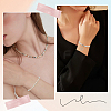 DIY Morse Code Beaded Bracelet Necklace Making Kit DIY-SC0024-46D-5