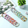 5Pcs Ring Food Grade Eco-Friendly Silicone Beads JX894M-5