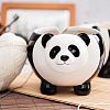 Lovely Panda Shape Handmade Porcelain Yarn Bowl Holder SENE-PW0022-05-2