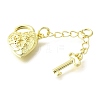 Brass Pendants KK-V007-22G-2