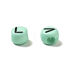 Opaque Acrylic Beads OACR-R005-02J-3