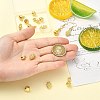 15Pcs 5 Styles Mixed Shapes Brass Pendants KK-CJ0004-44-4