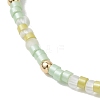 2Pcs Glass Seed Beaded Stretch Bracelets Sets for Women BJEW-MZ00296-03-5