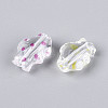 Printed Transparent Acrylic Beads TACR-T029-11M-3