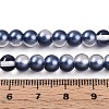 Baking Paint Transparent Glass Beads X1-DGLA-N011-6mm-08-4