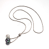 304 Stainless Steel Lariat Necklaces NJEW-D253-01-1