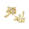 Brass Micro Pave Cubic Zirconia Pendants LS-ZIRC-K070-38G-2