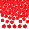 80Pcs Opaque Resin Cabochons CRES-ME0001-07-1