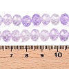 Transparent Glass Beads Strands GLAA-T023-6mm-A04-4