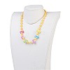 Acrylic Beads Kids Jewelry Sets SJEW-JS00988-02-7