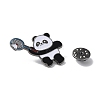 Sports Theme Panda Enamel Pins JEWB-P026-A12-3