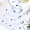 600Pcs 5 Styles Transparent & Opaque Colours Glass Seed Beads SEED-PA0001-16B-4