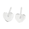 Resin Stud Earring Findings X1-FIND-H046-07-1