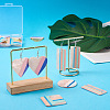 Fashewelry DIY Two Tone 3D Printed Drop Earring Making Kit DIY-FW0001-18-5