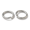Non-Tarnish 304 Stainless Steel Open Jump Rings X-STAS-R065-38-4